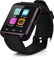 Swees U8 - Reloj inteligente (pantalla 1.48", Bluetooth, USB) para Android, IOS, color negro