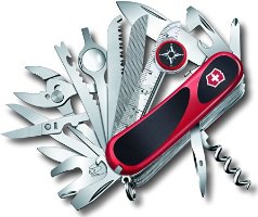 Victorinox SC Evo Grip S54, Roja/Negra, 31 Usos