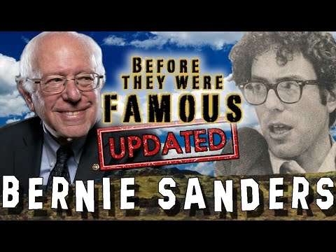 BERNIE SANDERS - Before They Were Famous UPDATED