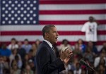 President Barack Obama speaks at Cuyahoga Community College, Thursday, June 14, 2012, in Cleveland.