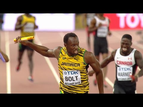 Men's 4x100m Relay Final - IAAF World Athletics Championships in Beijing 2015