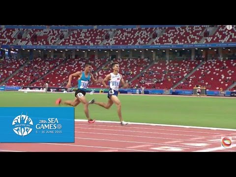 Athletics Men's 800m Finals  (Day 5) | 28th SEA Games Singapore 2015