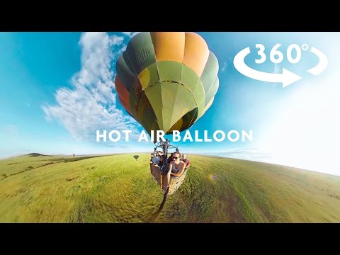 AWESOME HOT AIR BALLOON 360 VIDEO