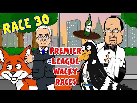 🚦RACE 30🚦 Premier League Wacky Races! (Leicester 1-0 Newcastle)