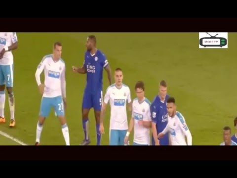 Shinji Okazaki Amazing Goal Leicester City vs Newcastle United 1-0 Premier League 2016