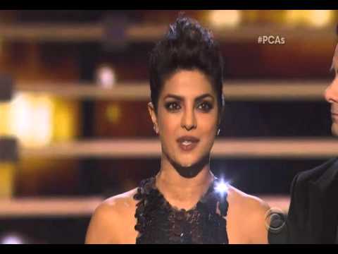 Priyanka Chopra and John Stamos at People's Choice Awards 2016