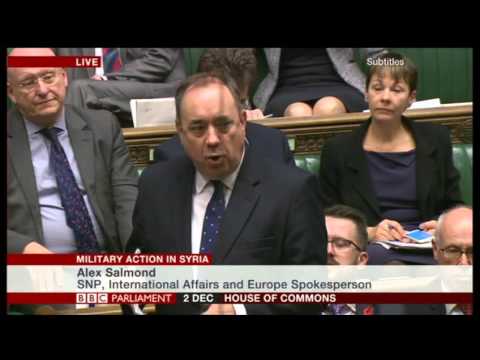 Alex Salmond MP:  Air strikes in Syria debate - 2nd Dec 2015