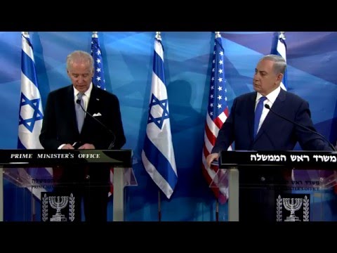 PM Netanyahu Meets US VP Joe Biden