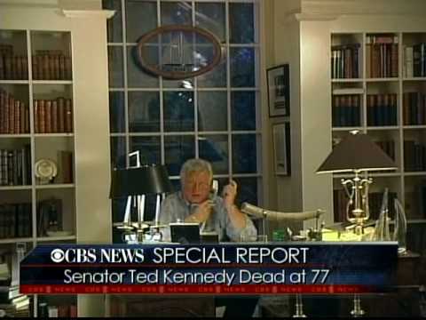 The Death Of Senator Ted Kennedy Announcement CBS News Special Report