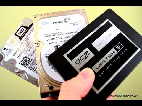 SSD vs Hard Drive vs SSHD (Hybrid Hard Drive) Boot Up Time Comparison