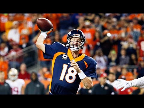 Peyton Manning Mic'd Up Breaking Favre's NFL All-Time TD Pass Record | Sound FX