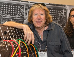 In this Jan. 23, 2015 file photo, Keith Emerson attends the 2015 National Association of Music Merchants (NAMM) show in Anaheim, Calif.