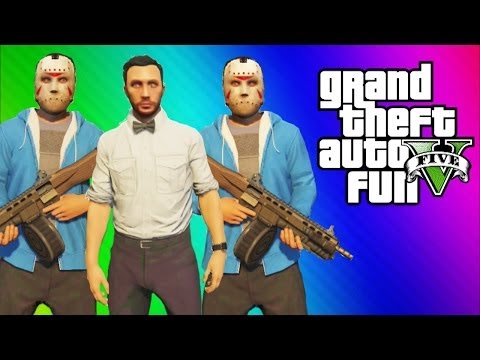 GTA 5 Online Funny Moments Gameplay - Multiple Delirious's, 1st Person Tunnel Driving (Multiplayer)