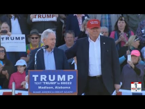 Donald Trump Endorsed by Senator Jeff Sessions in Madison, AL (2-28-16)