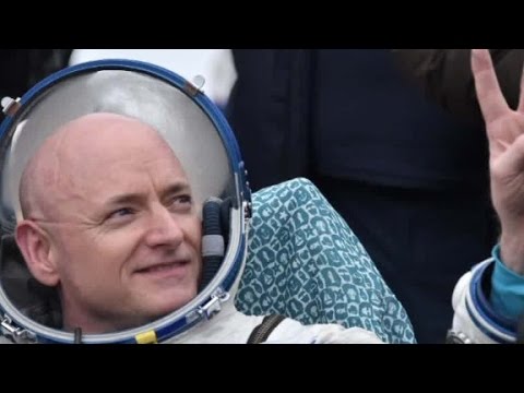 Astronaut Scott Kelly returns to Earth