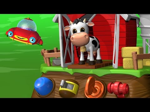 TuTiTu Animals | Animal Toys for Children | Cow