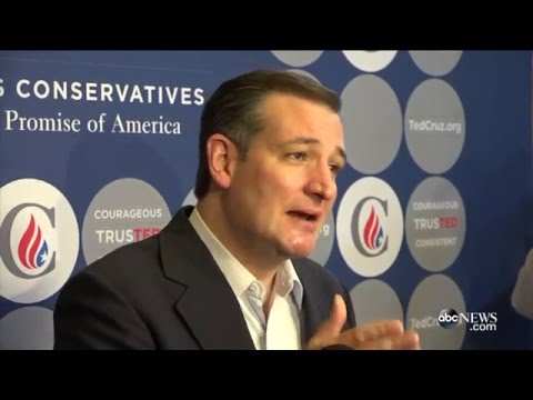 Ted Cruz Vows to Support Trump, Unless He Shoots Someone