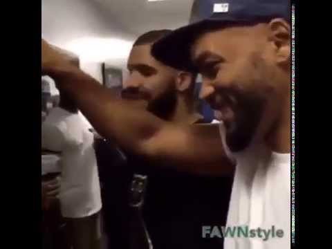 Drake, Kanye West & Will Smith Backstage At OVO Fest Laughing At Meek Mill Memes From Concert