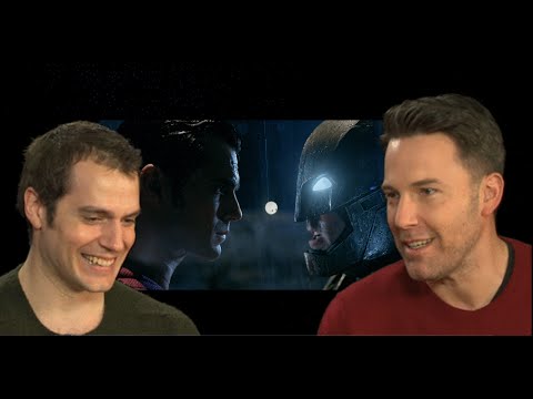 'Batman v Superman' | Affleck & Cavill Discuss Superhero Bad Blood