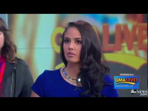 Miss World Megan Young in Good Morning America [HQ]