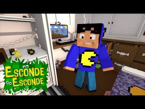 Minecraft: QUARTO DO PAC! (Esconde-Esconde)