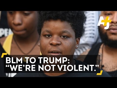 Black Lives Matter Activists Not Welcome At Donald Trump Rally