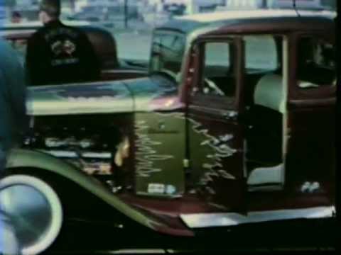 Lynwood CA 1959 Car Show (First Time Shown)