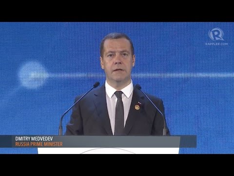 APEC CEO SUMMIT 2015: Russia PM Dmitry Medvedev