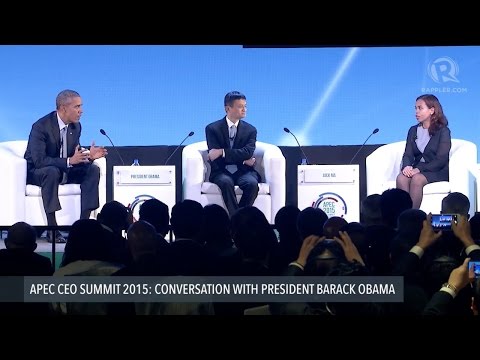 APEC CEO SUMMIT 2015: Obama hosts panel with Alibaba CEO and PH scientist