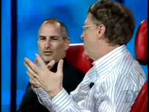 D 2007 - Steve Jobs and Bill Gates Historic Interview