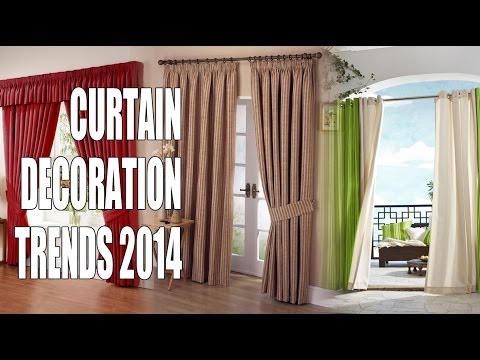 Curtain decoration trends 2014