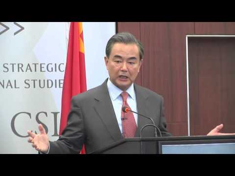 Statesmen's Forum: Wang Yi, Minister of Foreign Affairs, PRC