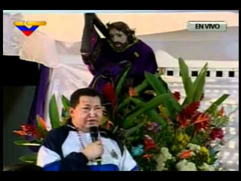 Hugo Chávez: "Cristo!!! No me lleves todavia"