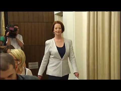 A look back at Julia Gillard's tumultuous three years in power