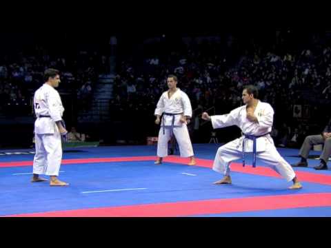 Karate Male Team Kata Final - Japan vs. Italy - WKF World Championships Belgrade 2010 (2/2)