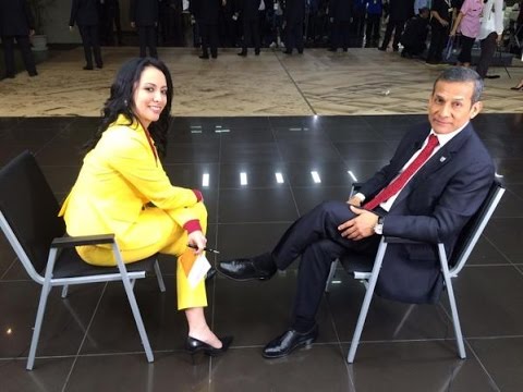 Ollanta Humala Habla En Portafolio Global CNN - Oct. 12, 2015