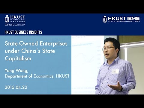 Yong Wang: State-Owned Enterprises under China’s State Capitalism