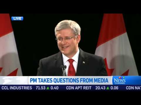 Canadian Prime Minister Stephen Harper: "Do I Seem Like I Smoke Marijuana?"