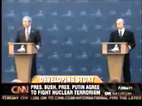 Vladimir Putin destroy George Bush