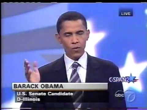 2004 Obama Keyes Debate Illinois Senate race