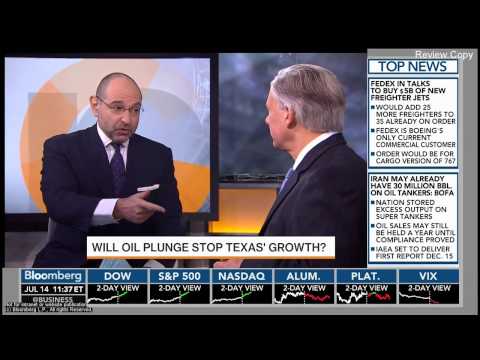 Governor Abbott Discusses The Texas Economic Model On Bloomberg Markets