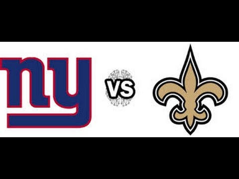 New Orleans Saints vs New York Giants, Week 8 2015