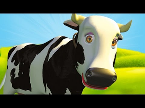 Mrs Cow - The Farm Song for Kids, Children's Music