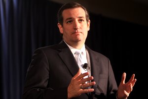 U.S. Senate candidate Ted Cruz of Texas speaking at the 2012 Liberty Political Action Conference in Chantilly, Virginia.