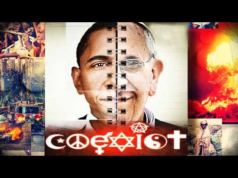 ONE WORLD RELIGION 2016 BARACK OBAMA POPE FRANCIS  NEW WORLD ORDER COEXIST