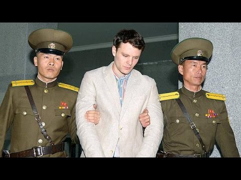 15 years' hard labour for US student arrested in North Korea