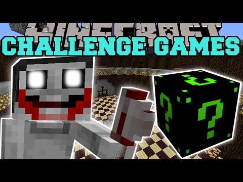 Minecraft: JEFF THE KILLER CHALLENGE GAMES - Lucky Block Mod - Modded Mini-Game