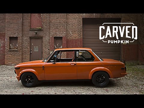 This BMW 2002 Is A Carved Pumpkin