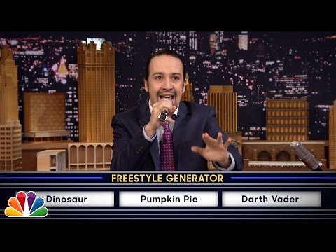 Wheel of Freestyle with Lin-Manuel Miranda (from "Hamilton")