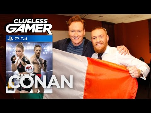 Clueless Gamer: "UFC 2" With Conor McGregor  - CONAN on TBS